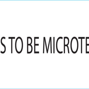 Needs To Be Microtested - Black Print on White , 50 x 90, 100 Per Pack with Ties