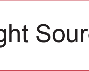 Light Source - 40 x 12, PAPER, Black print on White Label, 800 per roll