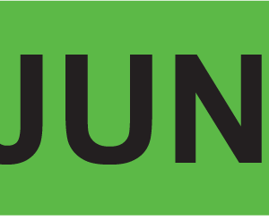 JUN- 40 x 12, PAPER, Black print on Fluoro Green Label, 800 per roll
