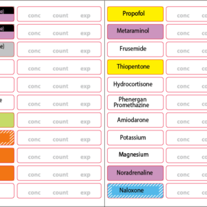ALPS/LSAS-611 (44 up labels) - 40mmx12mm - Polypropylene with acrylic perm adhesive,100 Per Pack, GAMMA STERILISED