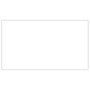Blank - 70 x 40mm - Polypropylene, Blank White label, 500 per roll, perforated