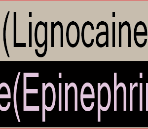 Lidocaine (Lignocaine) 15mg/mL with Adrenaline (Epinephrine) 1:1,000 - 40 x 12, PAPER, Black print on Grey Label with black on violet reverse print, 800 per roll