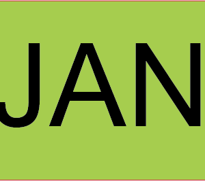 JAN - 40 x 12, PAPER, Black print on Green label, 800 per roll