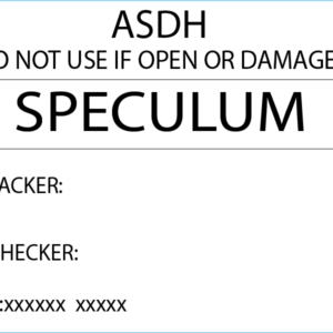 Speculum- 50 x 35 Piggy Back, Printed, with steam indicator 500/roll