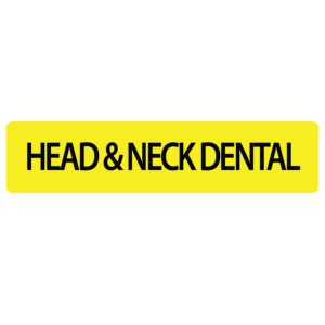 HEAD & NECK DENTAL - Black on Yellow, 8 x 35mm, 1,000 Per Roll. ML/