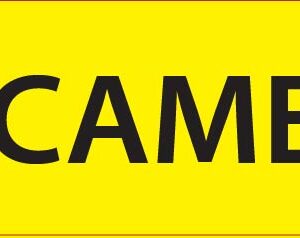 4K CAMERA- 40 x 12, polypropylene, Black print on Yellow label, 800 per roll