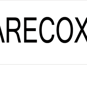 PARECOXIB - 40 x 12, PAPER, Black print on White Label, 800 per roll