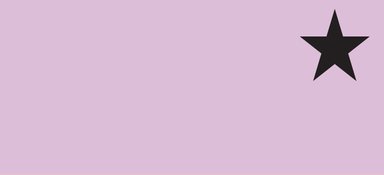 Blank Polytag ( with A Star) - 110 x 50, Black print on Violet Polytag, 100 per pack with ties