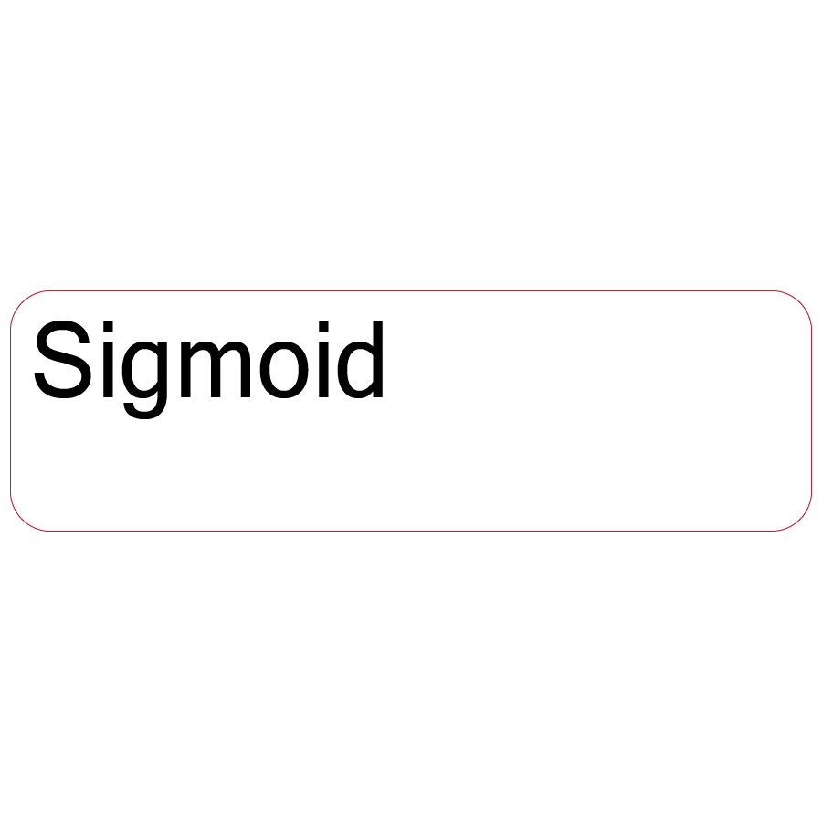 Sigmoid - 40 x 12, PAPER, Black print on White Label, 800 per roll