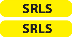 SRLS -Black on Yellow, 8 x 35mm 1,000 Per Roll ML/