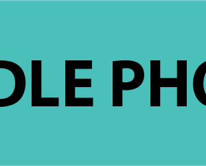 NEEDLE PHOBIA - 40 x 12, PAPER, Black print on teal Label, 800 per roll