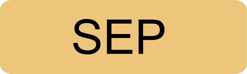 SEP- 40 x 12, PAPER, Black print on Salmon label, 800 per roll