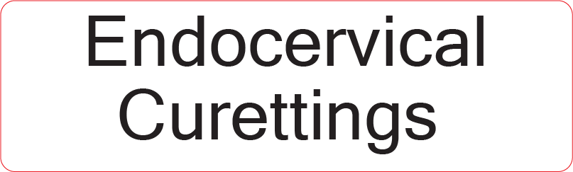 Endocervical Curettings - 40 x 12, PAPER, Black print on White Label, 800 per roll