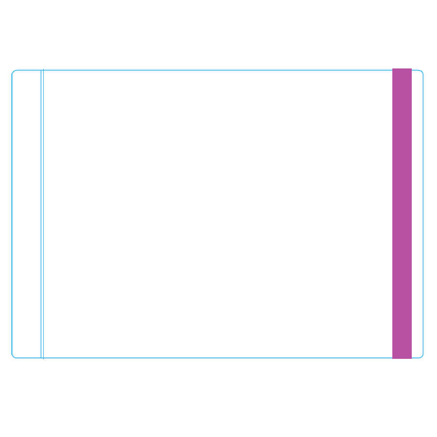 Plain white piggy back labels - 50 x 35mm, with Steam Indicator, 2000 per roll