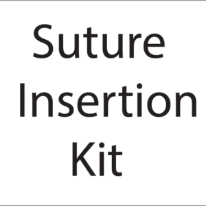 Suture Insertion Kit -27mm x 36mm Black Print on White Label, 400 per roll