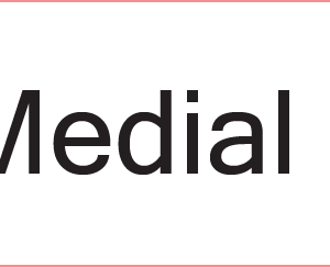 Medial - 40 x 12, PAPER, Black print on White Label, 800 per roll