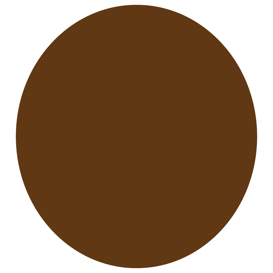 BROWN LABEL DOTS, 1200 label p/roll