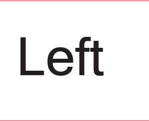 Left - 40 x 12, PAPER, Black print on White Label, 800 per roll