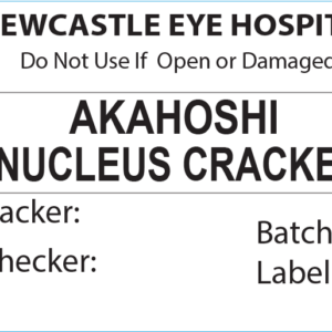 AKAHOSHI NUCLEUS CRACKER Piggy Back Label printer 50 x 35 mm 500 per roll - No indicator
