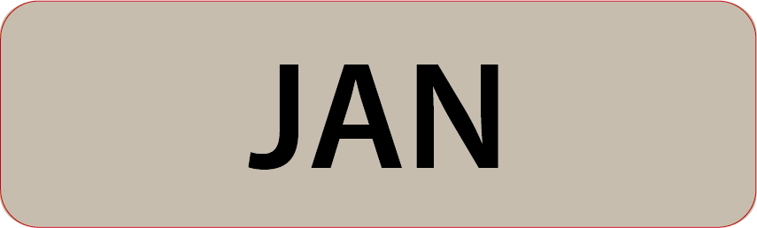 JAN - 40 x 12, PAPER, Black print on Grey Label, 800 per roll